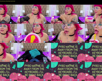 pyrowayne — 24 minute Chaturbate female naked cam show, 1080p, Oct 10, 2021
