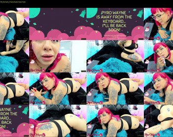 pyrowayne — 77 minute Chaturbate female naked cam show, 1080p, Oct 12, 2021