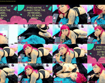 pyrowayne — 77 minute Chaturbate female naked cam show, 1080p, Oct 12, 2021