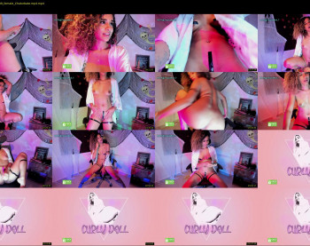 curlydoll1 — 70 minute Chaturbate female naked cam show, 720p, Oct 14, 2021