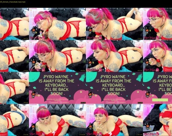 pyrowayne — 75 minute Chaturbate female naked cam show, 1080p, Oct 24, 2021