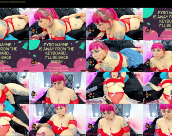 pyrowayne — 75 minute Chaturbate female naked cam show, 1080p, Oct 24, 2021