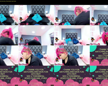 pyrowayne — 30 minute Chaturbate female naked cam show, 1080p, Oct 26, 2021