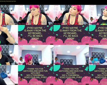 pyrowayne — 59 minute Chaturbate female naked cam show, 1080p, Oct 26, 2021