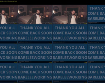 bareleeworking — 22 minute Chaturbate male naked cam show, 720p, Oct 27, 2021
