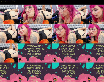 pyrowayne — 14 minute Chaturbate female naked cam show, 720p, Oct 29, 2021