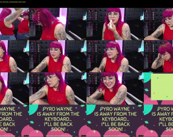 pyrowayne — 38 minute Chaturbate female naked cam show, 1080p, Oct 30, 2021