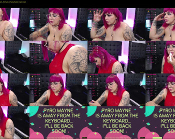 pyrowayne — 60 minute Chaturbate female naked cam show, 1080p, Oct 30, 2021