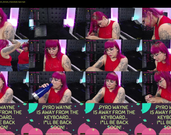 pyrowayne — 51 minute Chaturbate female naked cam show, 1080p, Oct 30, 2021