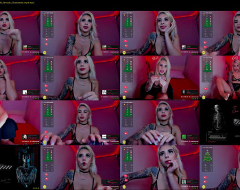 evablack_ — 58 minute Chaturbate female naked cam show, 720p, Dec 6, 2021