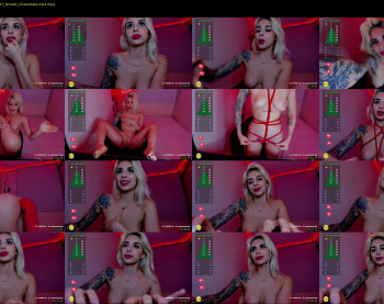 evablack_ — 61 minute Chaturbate female naked cam show, 720p, Dec 12, 2021