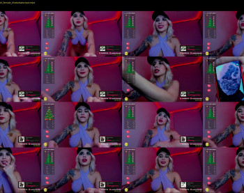 evablack_ — 8 minute Chaturbate female naked cam show, 720p, Dec 25, 2021