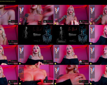 evablack_ — 54 minute Chaturbate female naked cam show, 720p, Dec 27, 2021