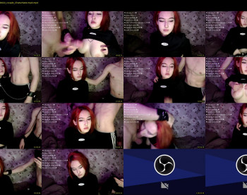 darkfirenight — 78 minute Chaturbate couple naked cam show, 720p, Jan 5, 2022