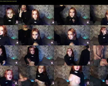 darkfirenight — 71 minute Chaturbate couple naked cam show, 720p, Feb 9, 2022