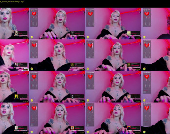 evablack_ — 70 minute Chaturbate female naked cam show, 720p, Feb 9, 2022