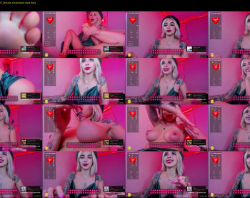 evablack_ — 30 minute Chaturbate female naked cam show, 720p, Feb 12, 2022