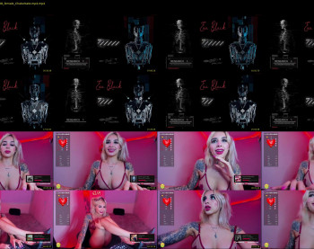 evablack_ — 61 minute Chaturbate female naked cam show, 720p, Feb 16, 2022
