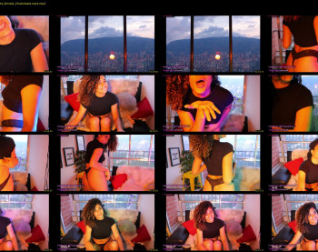 curlydoll1 — 13 minute Chaturbate female naked cam show, 720p, Feb 23, 2022