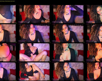 curlydoll1 — 90 minute Chaturbate female naked cam show, 720p, Feb 23, 2022