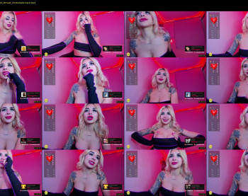 evablack_ — 24 minute Chaturbate female naked cam show, 720p, Feb 23, 2022