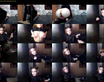 darkfirenight — 18 minute Chaturbate couple naked cam show, 720p, Feb 24, 2022