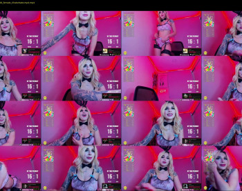 evablack_ — 35 minute Chaturbate female naked cam show, 720p, Apr 17, 2022