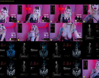 evablack_ — 89 minute Chaturbate female naked cam show, 720p, Apr 18, 2022