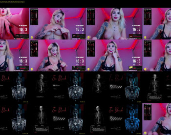 evablack_ — 92 minute Chaturbate female naked cam show, 720p, Apr 19, 2022
