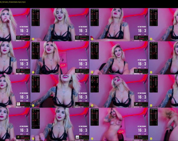 evablack_ — 56 minute Chaturbate female naked cam show, 720p, Apr 19, 2022