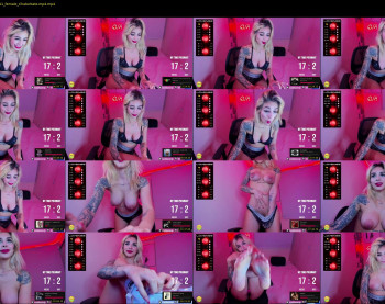 evablack_ — 105 minute Chaturbate female naked cam show, 720p, Apr 25, 2022