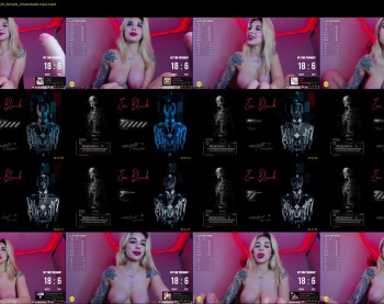 evablack_ — 75 minute Chaturbate female naked cam show, 720p, May 6, 2022