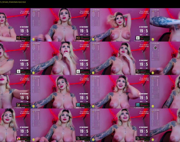 evablack_ — 23 minute Chaturbate female naked cam show, 720p, May 12, 2022