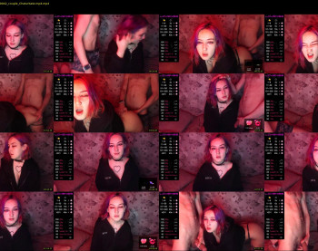 darkfirenight — 54 minute Chaturbate couple naked cam show, 1080p, May 16, 2022