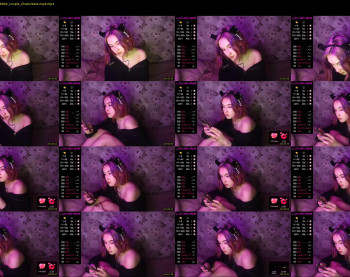 darkfirenight — 6 minute Chaturbate couple naked cam show, 720p, May 17, 2022