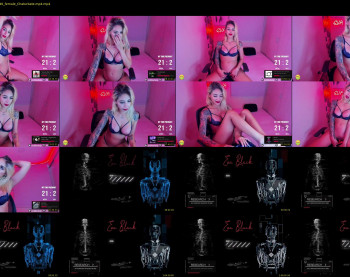 evablack_ — 79 minute Chaturbate female naked cam show, 720p, May 23, 2022
