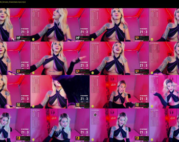 evablack_ — 12 minute Chaturbate female naked cam show, 720p, May 24, 2022