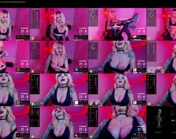 evablack_ — 92 minute Chaturbate female naked cam show, 720p, May 25, 2022