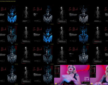 evablack_ — 33 minute Chaturbate female naked cam show, 720p, May 25, 2022