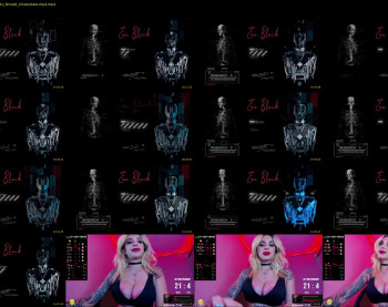 evablack_ — 20 minute Chaturbate female naked cam show, 720p, May 25, 2022