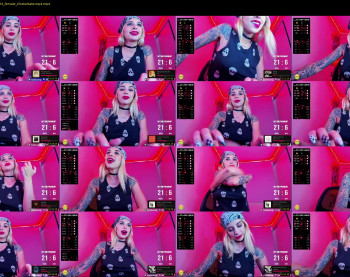 evablack_ — 64 minute Chaturbate female naked cam show, 720p, May 27, 2022