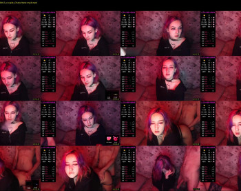 darkfirenight — 54 minute Chaturbate couple naked cam show, 1080p, May 16, 2022