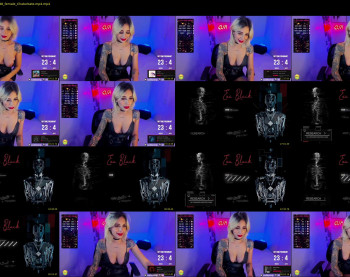 evablack_ — 66 minute Chaturbate female naked cam show, 720p, Jun 8, 2022