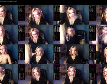 darkfirenight — 55 minute Chaturbate couple naked cam show, 1080p, Jun 10, 2022