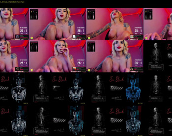 evablack_ — 55 minute Chaturbate female naked cam show, 720p, Jun 19, 2022