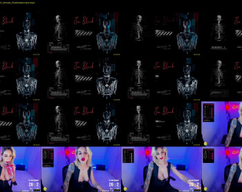 evablack_ — 35 minute Chaturbate female naked cam show, 720p, Jun 27, 2022