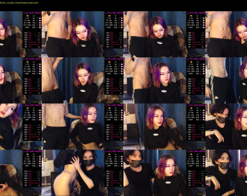 darkfirenight — 55 minute Chaturbate couple naked cam show, 1080p, Jul 7, 2022