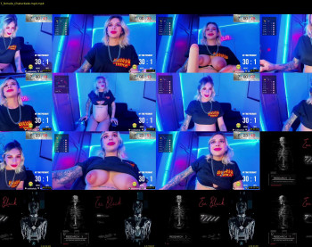 evablack_ — 94 minute Chaturbate female naked cam show, 720p, Jul 24, 2022