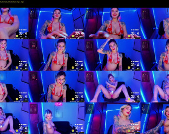 evablack_ — 55 minute Chaturbate female naked cam show, 720p, Jul 27, 2022