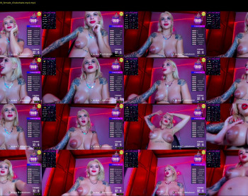 evablack_ — 34 minute Chaturbate female naked cam show, 720p, Aug 12, 2022